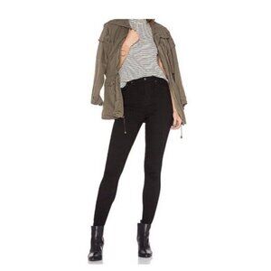 GRLFRND Jeans size 27 Kendall in Dark Star Wash Black Revolve